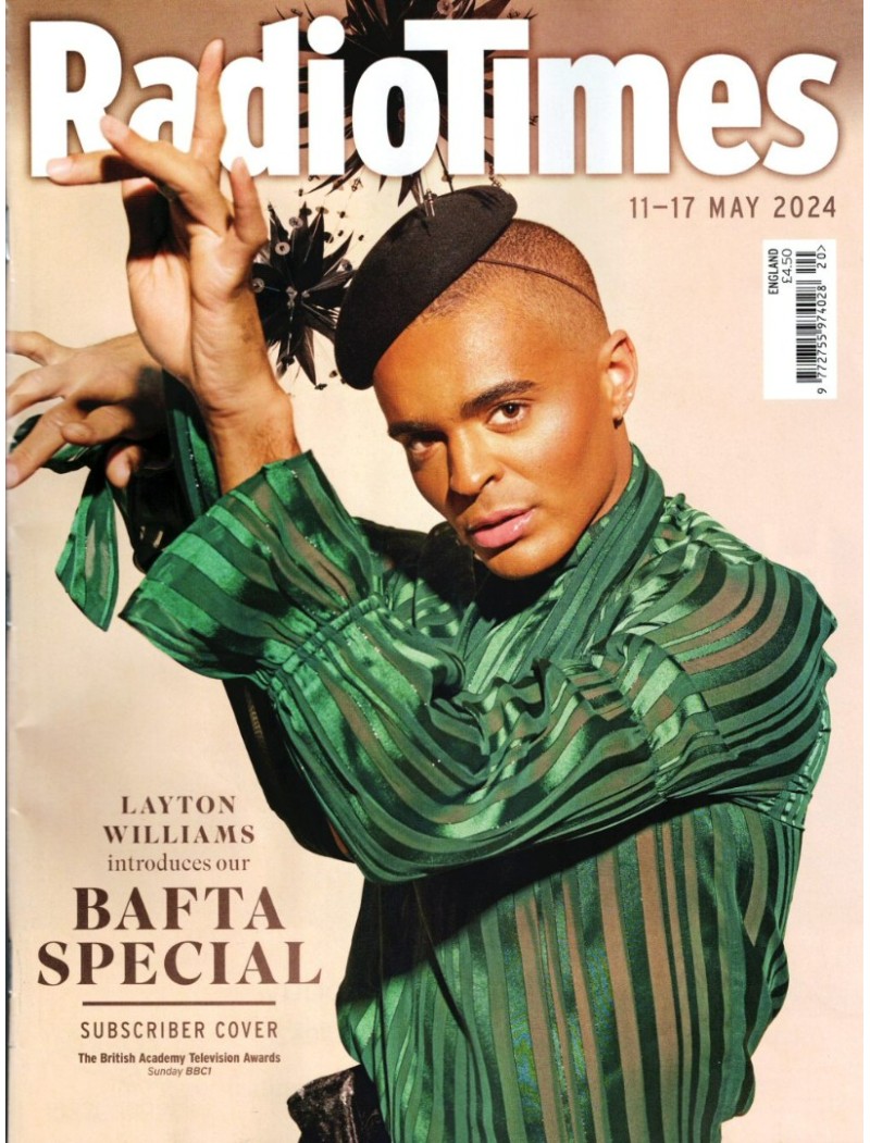 Radio Times Magazine 2024 11th May 2024 Bafta Special Layton Williams