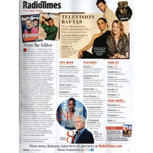 Radio Times Magazine 11th May 2024 Bafta Special Layton Williams
