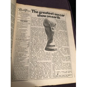 Radio Times Magazine - 1982 12th June 1982