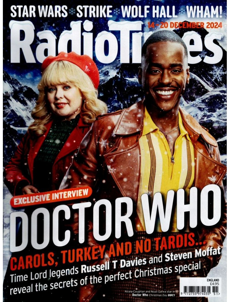 Radio Times Magazine 14th December 2024 Doctor Who