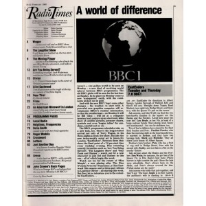 Radio Times Magazine 16th February 1985 Eastenders Terry Wogan Laurence Olivier Clint Eastwood Grange Hill