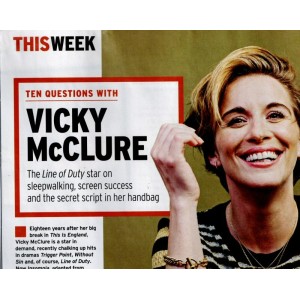 Radio Times Magazine 18th May 2024 Rafe Spall Richard Madeley Ian Rankin Vicky McClure Bridgerton