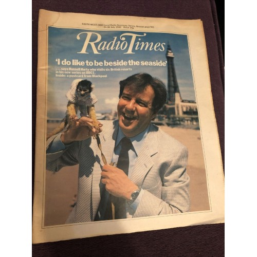 Radio Times Magazine - 1982 24th July 1982