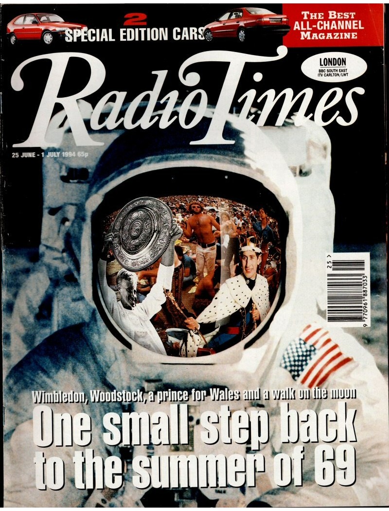 Radio Times Magazine 25th June 1994