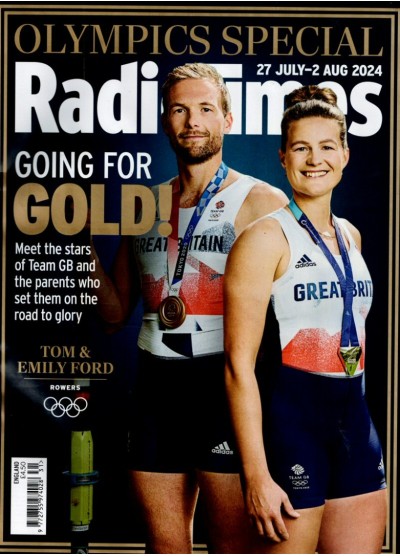 Radio Times Magazine 27th July 2024 OLYMPICS TOM EMILY FORD Miriam Margolyes David Baddiel Diane Von Furstenberg