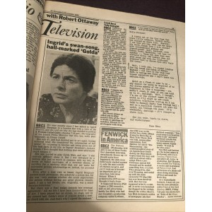 Radio Times Magazine 30th October 1982
