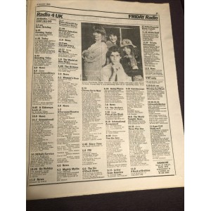 Radio Times Magazine - 1982 31st July 1982