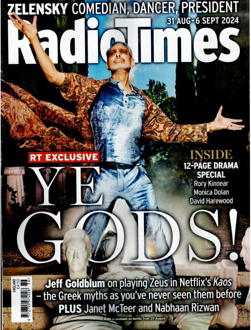 Radio Times Magazine 31st August 2024 (Jeff Goldblum Cover)