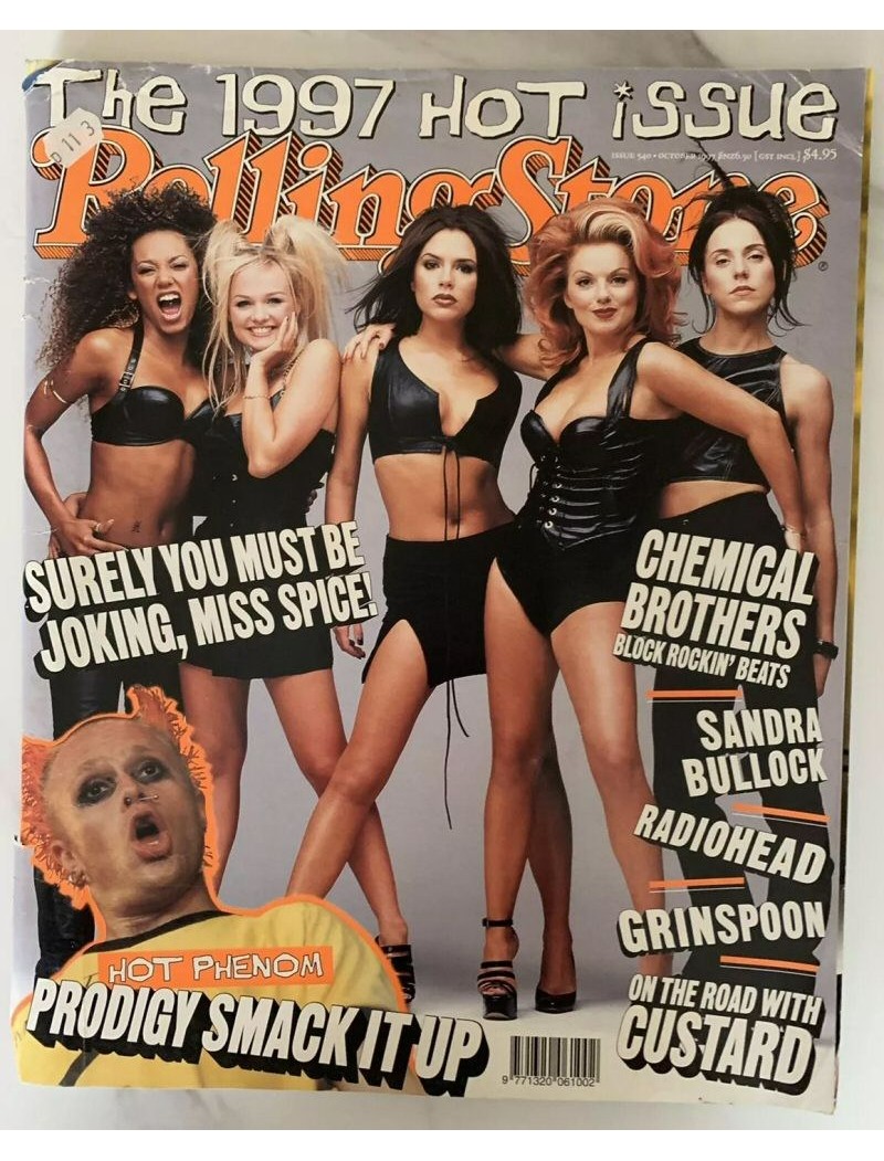 Rolling Stones Magazine October 1997 Spice Girls