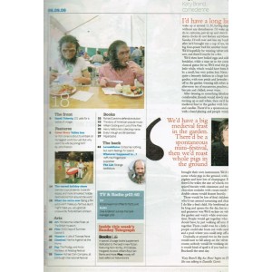 Sunday Telegraph Seven Magazine 6th June 2009 Tom Jones