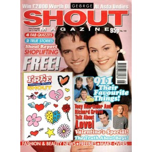 Shout Magazine 103 - 31st January 1997 Tony Hadley 911 Neighbours Richard Grieve 911