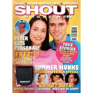 Shout Magazine 111 - 23rd May 1997 Peter Andre Tempany Deckert Neighbours Home & Away Michael Jackson