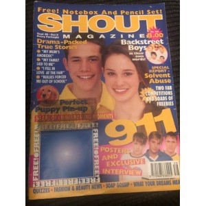 Shout Magazine 120 - 26th September 1997 Backstreet Boys 911 Georgia Taylor