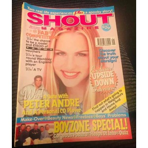 Shout Magazine 85 - 24th May 1995 Upside Down Boyzone Tempany Deckert Backstreet Boys