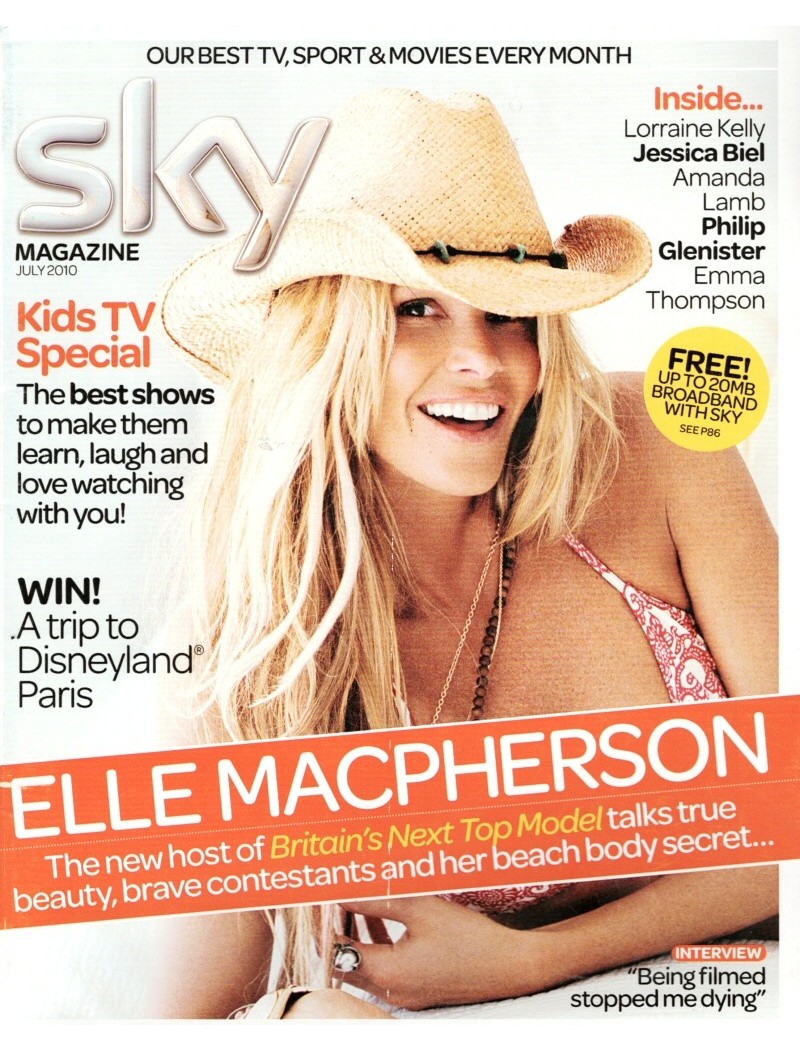 Sky Magazine - 2010/07 Elle Macpherson