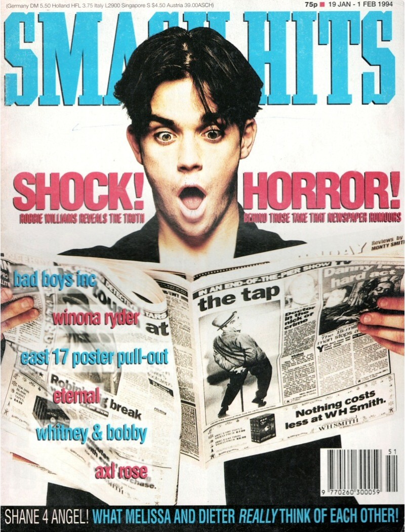 Smash Hits Magazine - 1994 19th January 1994