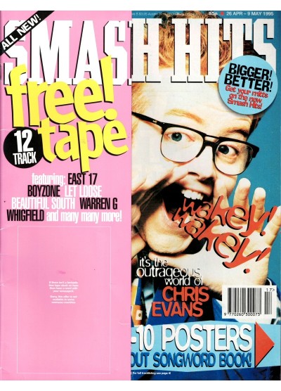 Smash Hits Magazine 26th April 1995 