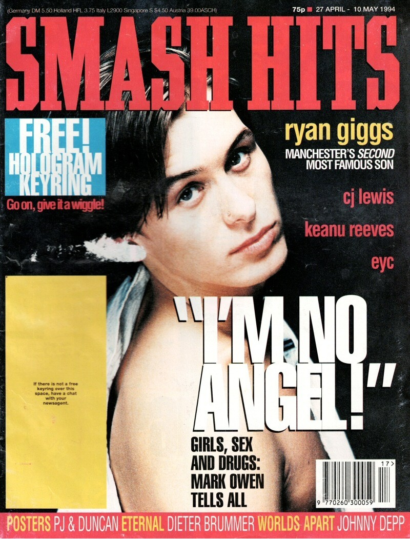 Smash Hits Magazine - 1994 27th April 1994