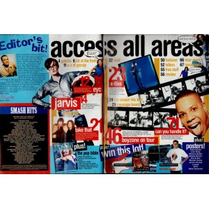 Smash Hits Magazine 27th September 1995
