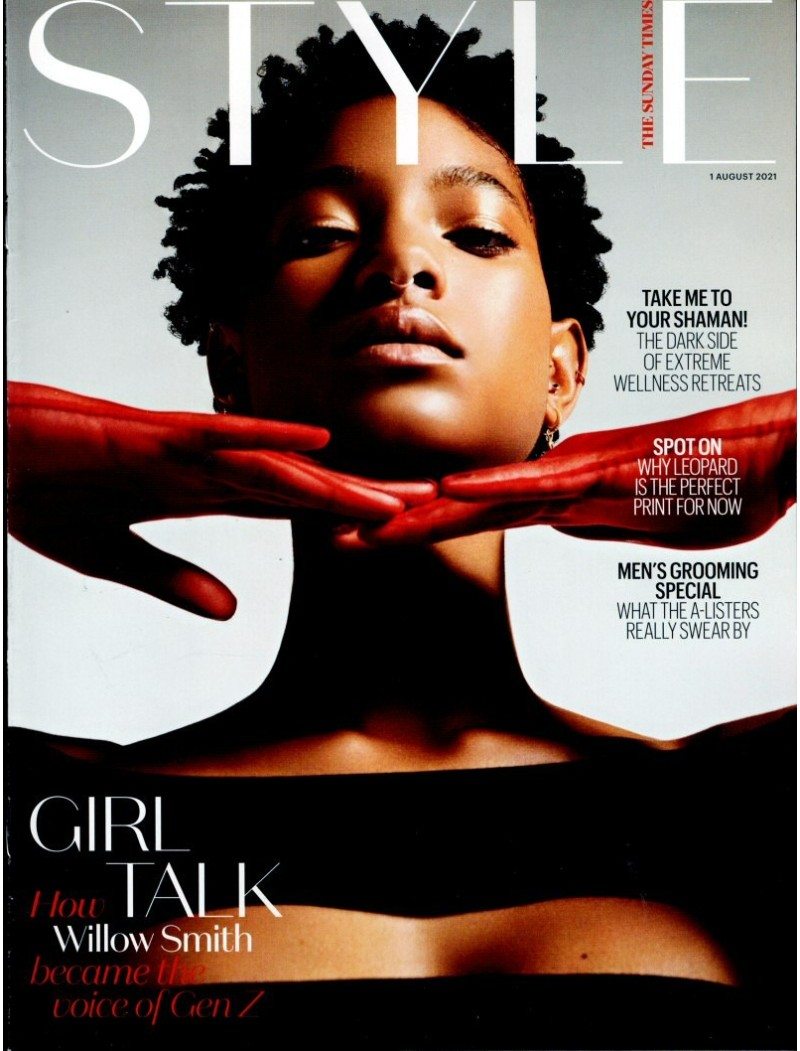 Sunday Times Style Magazine 1st August 2021 Willow Smith Sunday Times Style Magazine 1st August 2021 Willow Smith