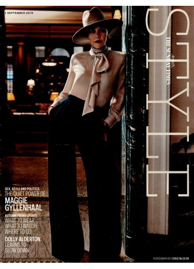 Sunday Times Style Magazine 1st September 2019 Maggie Gyllenhaal
