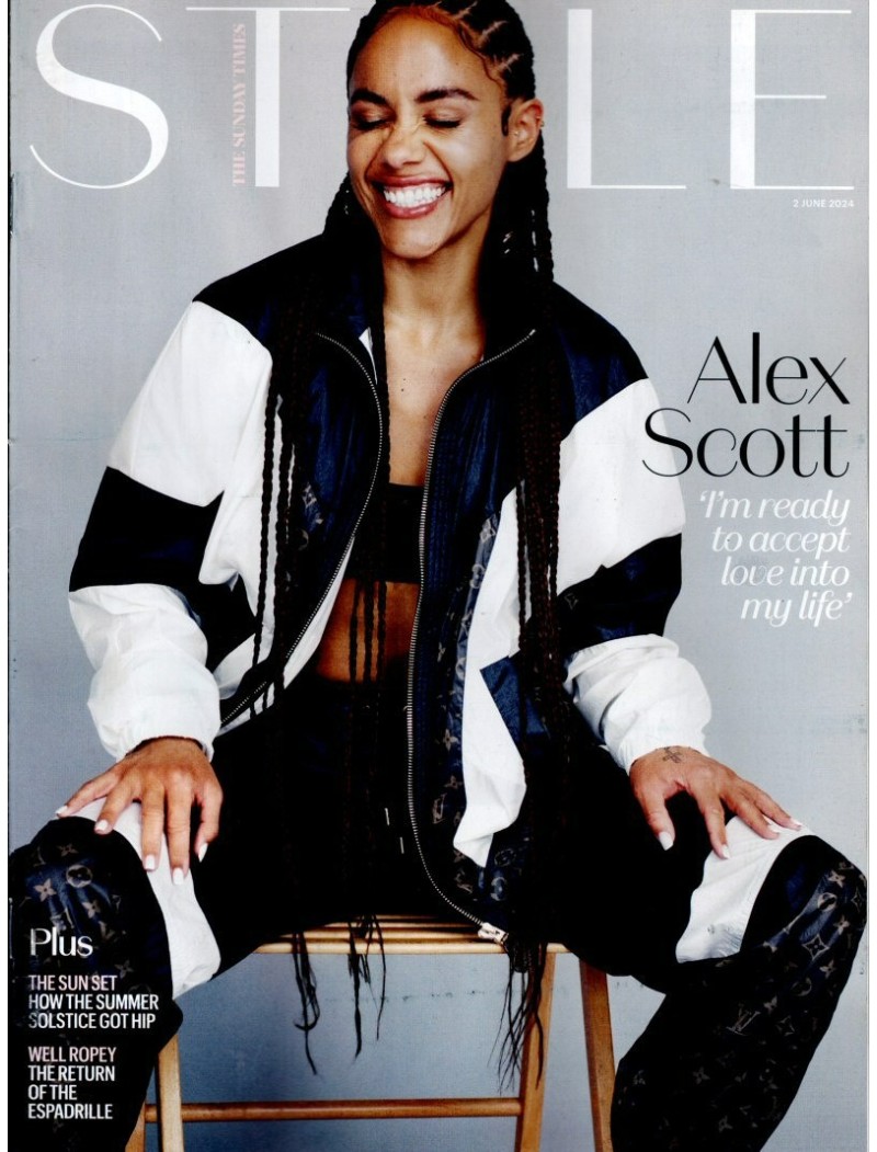 Sunday Times Style Magazine 2nd June 2024 Alex Scott Paloma Picasso Poorna Bell Sunday Times Style Magazine 2nd June 2024 Alex Scott Paloma Picasso Poorna Bell
