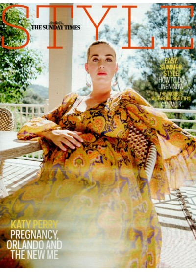 Sunday Times Style Magazine 2nd August 2020 Katy Perry