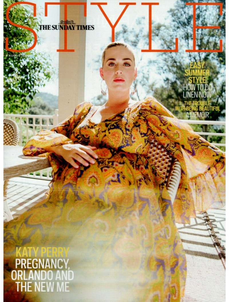 Sunday Times Style Magazine 2nd August 2020 Katy Perry Sunday Times Style Magazine 2nd August 2020 Katy Perry