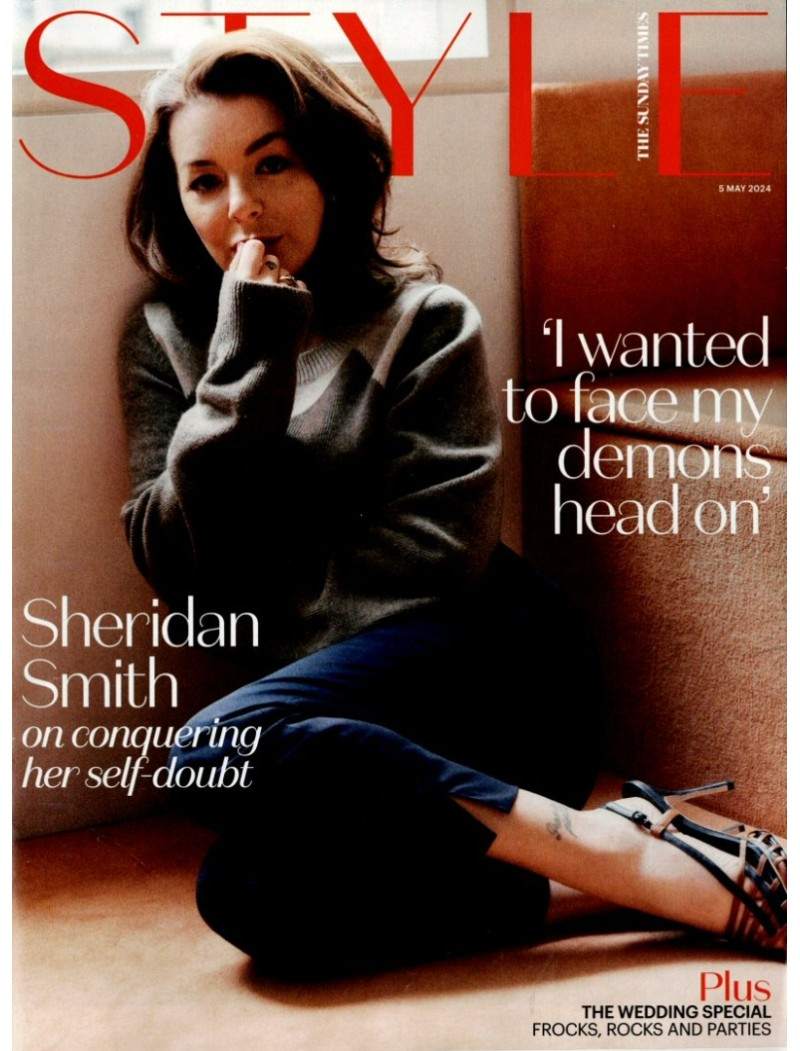 Sunday Times Style Magazine 5th May 2024 Sheridan Smith cover Sunday Times Style Magazine 5th May 2024 Sheridan Smith cover