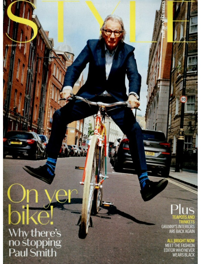 Sunday Times Style Magazine 6th August 2023 Paul Smith