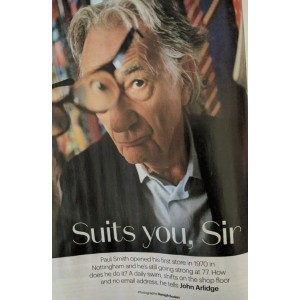 Sunday Times Style Magazine 6th August 2023 Paul Smith
