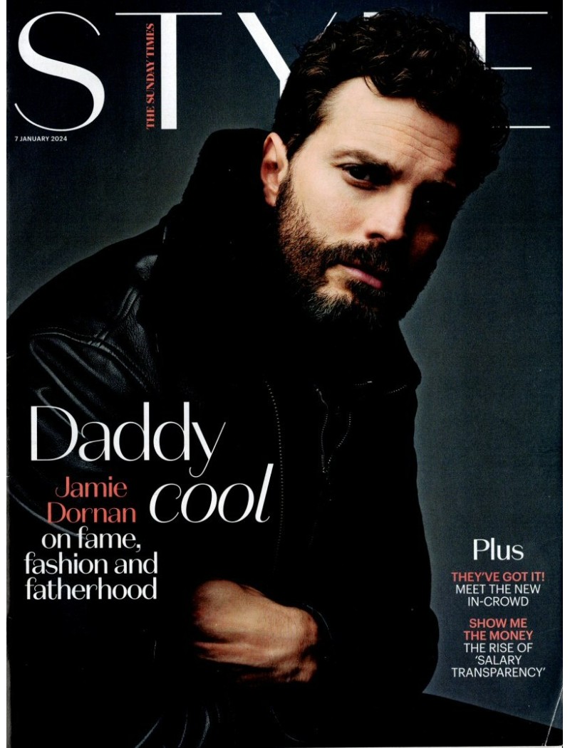 Sunday Times Style Magazine 7th January 2024 Jamie Dornan cover Sunday Times Style Magazine 7th January 2024 Jamie Dornan cover