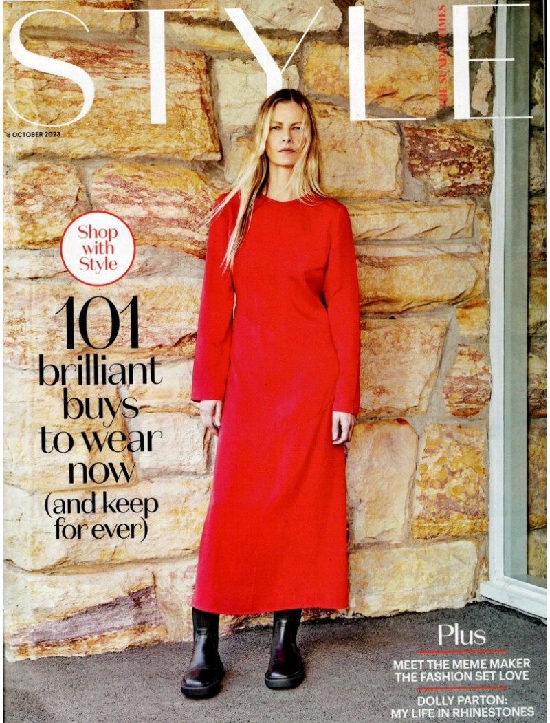 Sunday Times Style Magazine 8th October 2023 Mischa Barton Dolly Parton