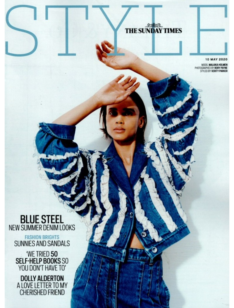 Sunday Times Style Magazine 10th May 2020 Malaika Holmen cover Sunday Times Style Magazine 10th May 2020 Malaika Holmen cover