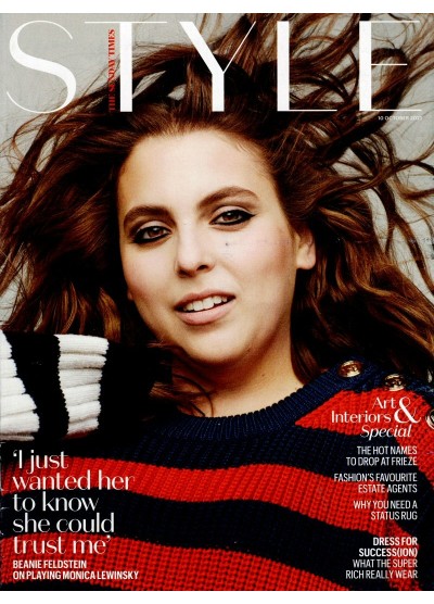 Sunday Times Style Magazine Style 10th October 2021 Beanie Feldstein