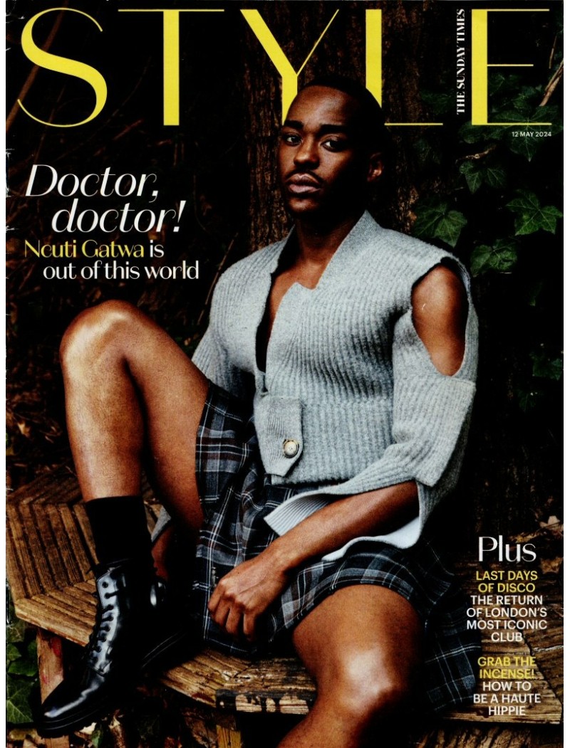 Sunday Times Style Magazine 12th May 2024 Ncuti Gatwa Doctor Who Sunday Times Style Magazine 12th May 2024 Ncuti Gatwa Doctor Who