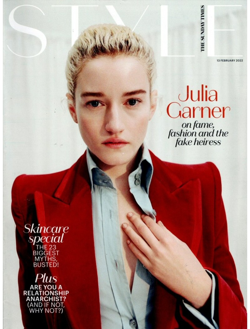 Sunday Times Style Magazine 13th February 2022 Julia Garner 