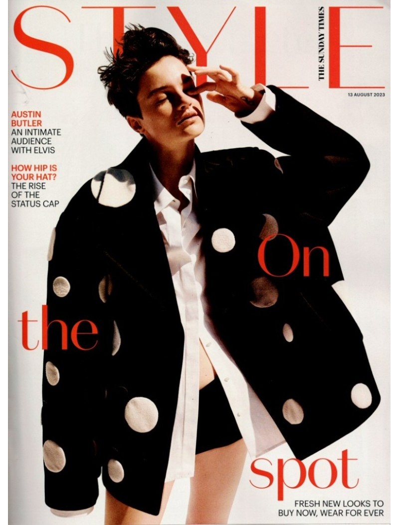 Sunday Times Style Magazine 13th August 2023 Austin Butler
