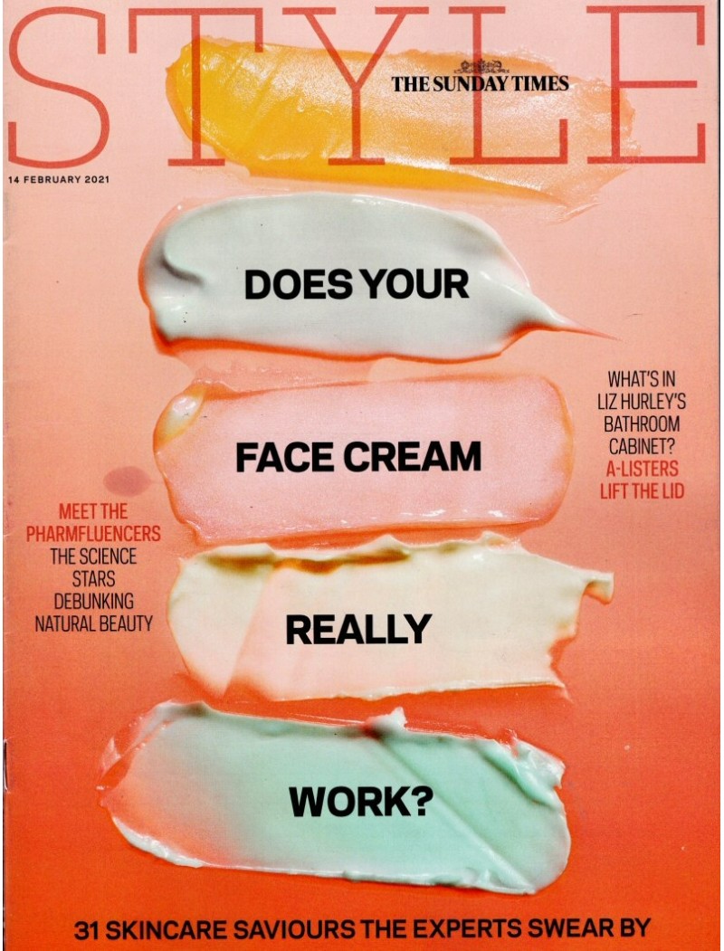 Sunday Times Style Magazine 14th February 2021