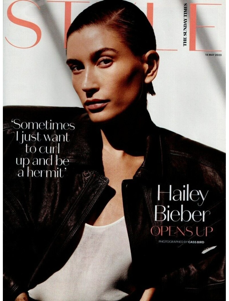 Sunday Times Style Magazine 2023 14th May 2023 Hailey Bieber Sunday Times Style Magazine 2023 14th May 2023 Hailey Bieber