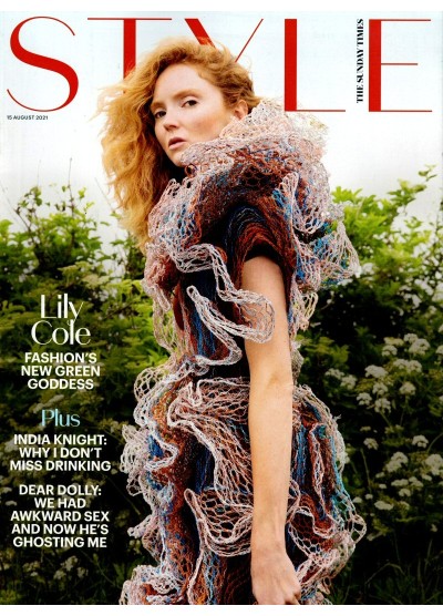 Sunday Times Style Magazine 15th August 2021 Lily Cole
