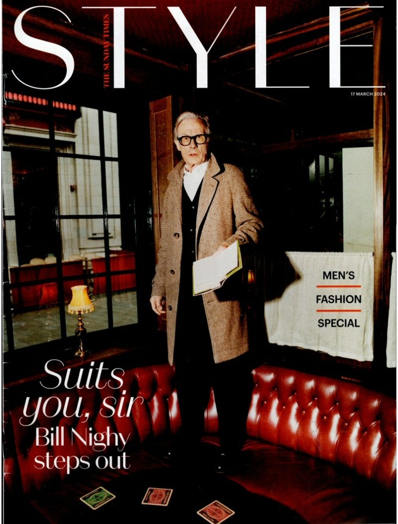 Sunday Times Style Magazine 17th March 2024 Bill Nighy Sunday Times Style Magazine 17th March 2024 Bill Nighy