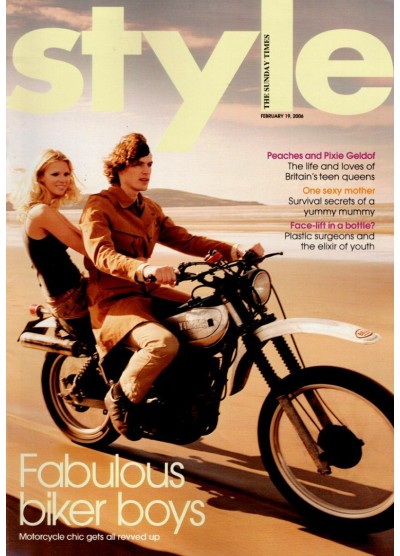 Sunday Times Style Magazine 19th February 2006 Pixie Geldof Peaches Geldof