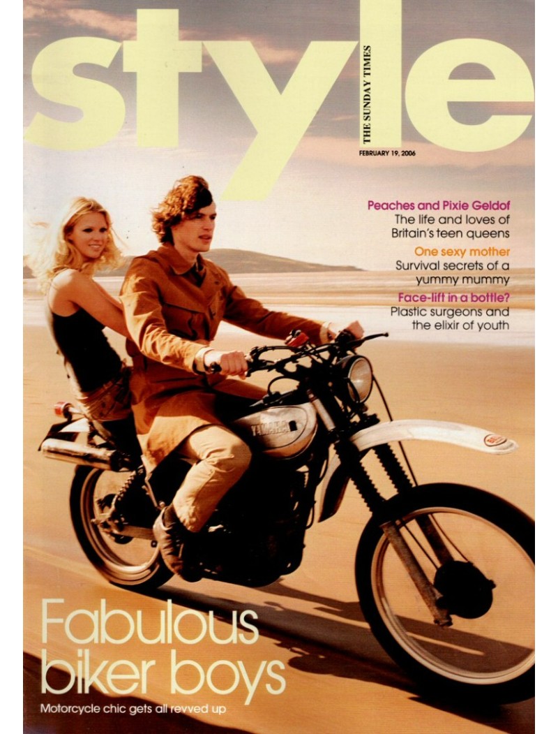 Sunday Times Style Magazine 19th February 2006 Pixie Geldof Peaches Geldof
