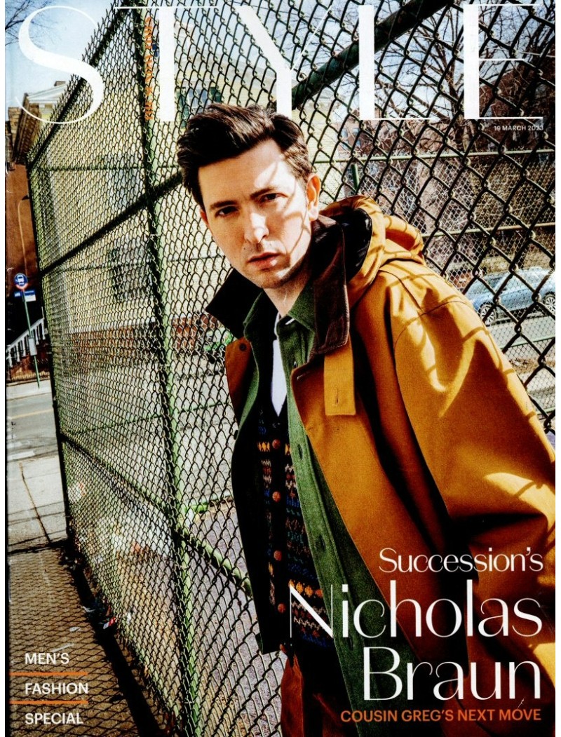 Sunday Times Style Magazine 19th March 2023 Nicholas Braun