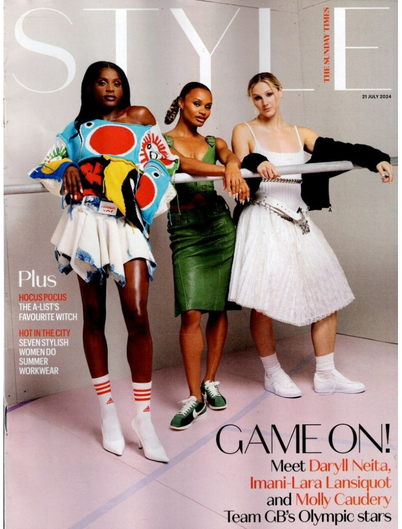 Sunday Times Style Magazine 21st July 2024 Team GBs Olympic stars cover
