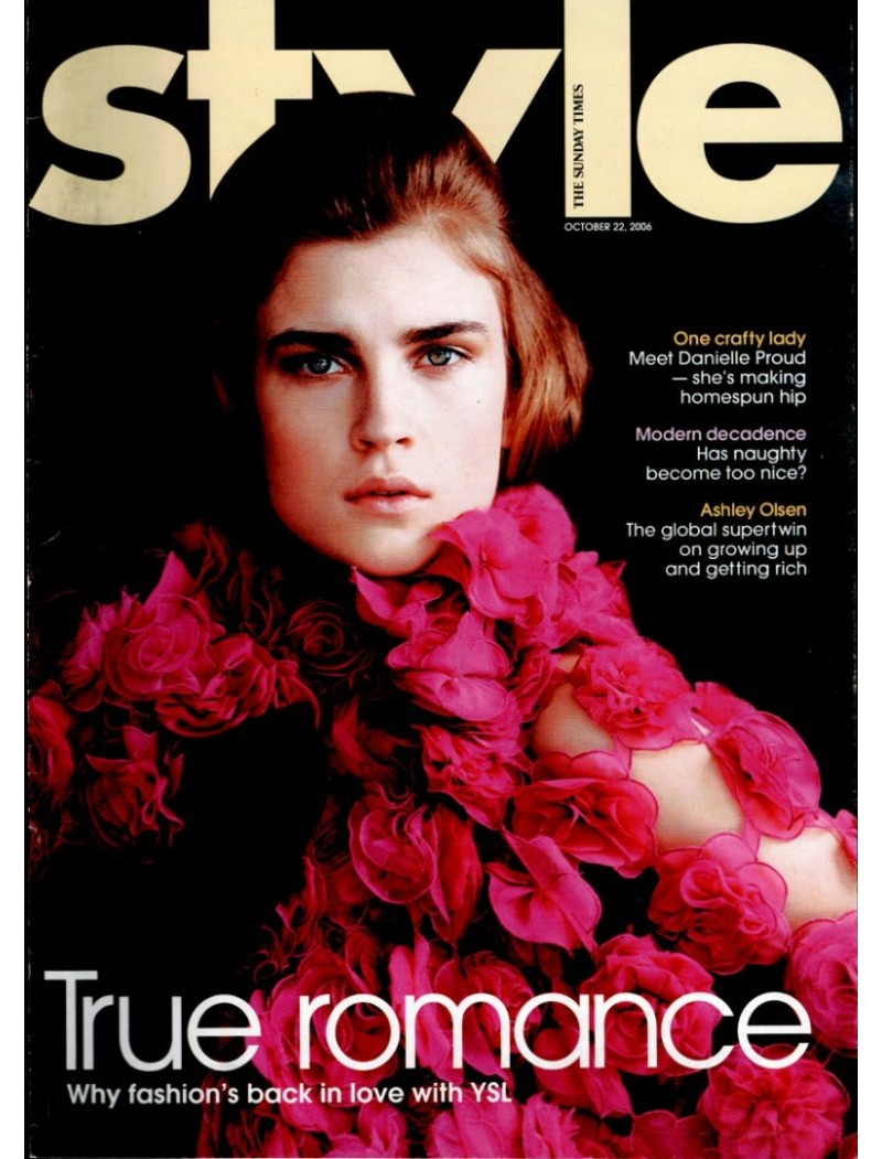 Sunday Times Style Magazine 22nd October 2006 Ashley Olsen