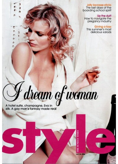 Sunday Times Style Magazine 23rd July 2006 Eva Herzigova