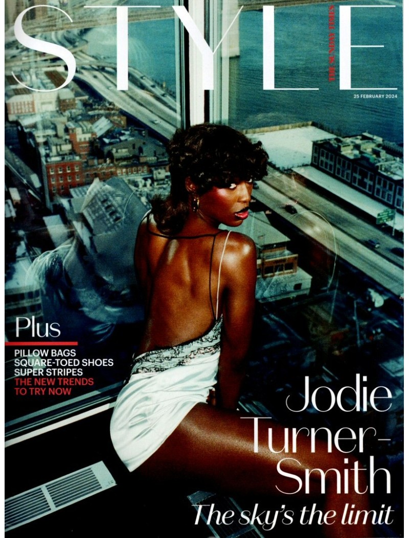 Sunday Times Style Magazine 25th February 2024 Jodie Turner Smith cover Audrey Hepburn Sunday Times Style Magazine 25th February 2024 Jodie Turner Smith cover Audrey Hepburn