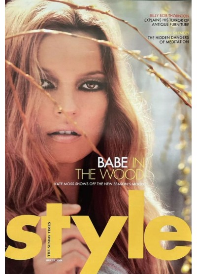 Sunday Times Style Magazine 25th July 2004 Kate Moss